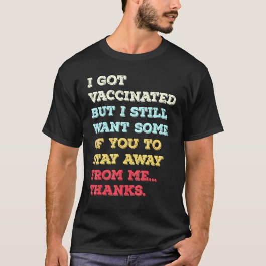 Pro-vaccinatie - Vax-team vax T-shirt (Voorkant)
