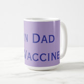 Pro Vaccine Twin Dad Koffiemok (Voorkant rechts)