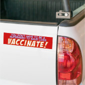 Pro-vaccinsticker - vaccins - Pro-Vax Bumpersticker (Op Truck)