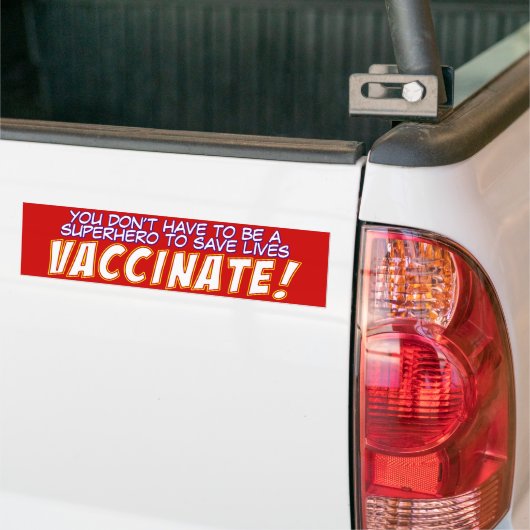 Pro-vaccinsticker - vaccins - Pro-Vax Bumpersticker (Op Truck)