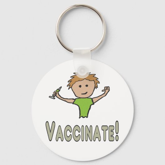 Pro Vax Vaccine Sleutelhanger (Voorkant)