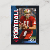 PRO Voetbalkaart met Stats Speler Ruilkaart  Contactkaartje (Voorkant)