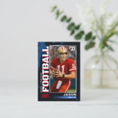 PRO Voetbalkaart met Stats Speler Ruilkaart  Contactkaartje (Staand voorkant)