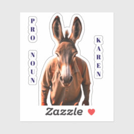 PRO VOORNAAMW WOORD KAREN STICKER