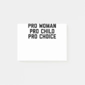 Pro vrouw Pro - Keuze uit kinderen Post-it® Notes (Voorkant)