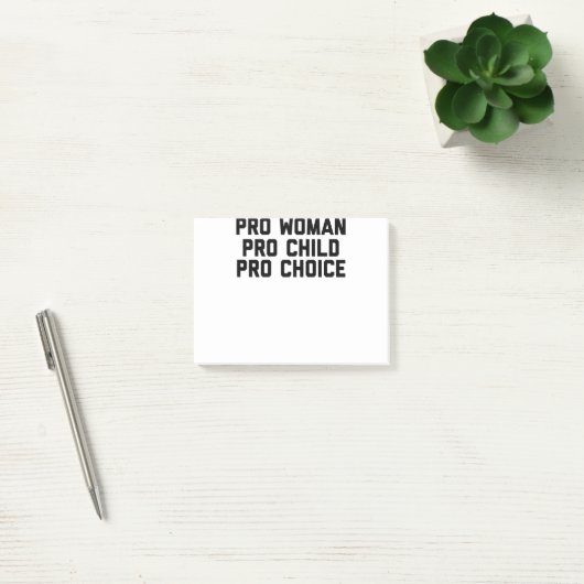 Pro vrouw Pro - Keuze uit kinderen Post-it® Notes (Kantoor)