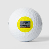 Pro Winnaar Golfballen (Voorkant)