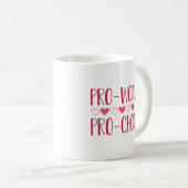 Pro Women Pro Choice Koffiemok (Voorkant rechts)
