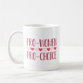 Pro Women Pro Choice Koffiemok (Links)