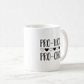 Pro Women Pro Choice Koffiemok (Voorkant rechts)