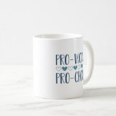 Pro Women Pro Choice Koffiemok (Voorkant rechts)