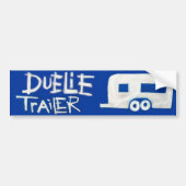 Pro-Wrestler Duelie Trailer Bumpersticker (Voorkant)