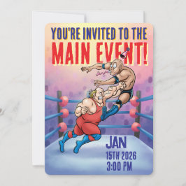 Pro Wrestling Birthday Main Event Kaart