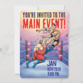 Pro Wrestling Verjaardag Main Event Kaart (Voorkant)