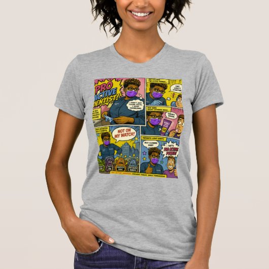 Proactieve Tandarts T-shirt (Voorkant)