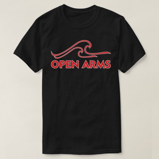 Proactiva Open Arms NGO T-shirt (Design voorkant)