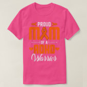 ProADHD Mam van ADHD Warrior ADHD Bewustheid Oran T-shirt (Design voorkant)