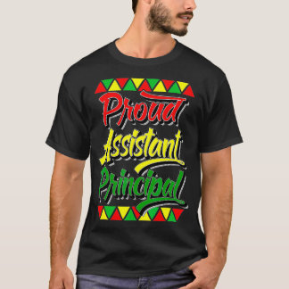 ProAdjunct - hoofdzwarte geschiedenismaand Afri T-shirt