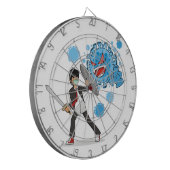 Proarchiefinktcommissie Dartbord (Voorkant Links)