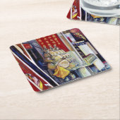 Probabilistic, Singapore Kartonnen Onderzetters (Schuin)