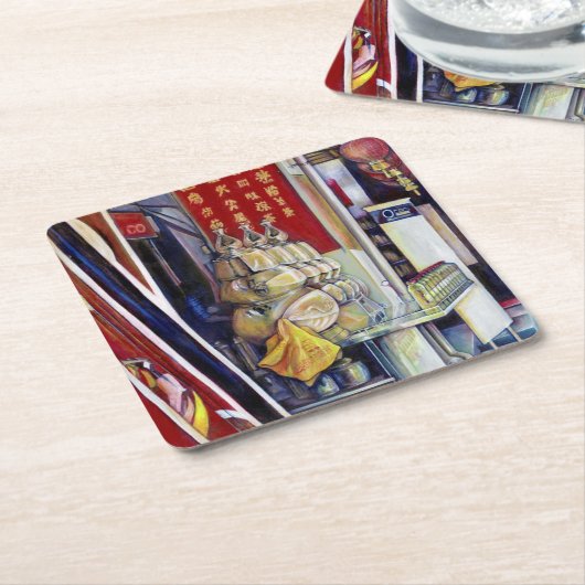 Probabilistic, Singapore Kartonnen Onderzetters (Schuin)