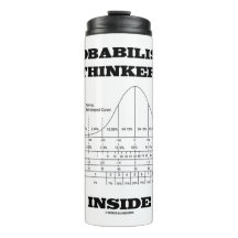 Probabilistic Thinker in Bell Curve Humor