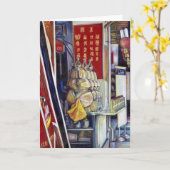 Probabilistisch Wenskaart Kaart (Gele Bloem)