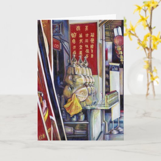 Probabilistisch Wenskaart Kaart (Gele Bloem)