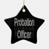 Probability Officer Extraordinaire Keramisch Ornament (Voorkant)