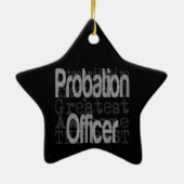 Probability Officer Extraordinaire Keramisch Ornament (Achterkant)