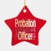 Probability Officer Extraordinaire Keramisch Ornament (Voorkant)