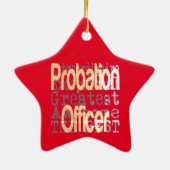 Probability Officer Extraordinaire Keramisch Ornament (Achterkant)