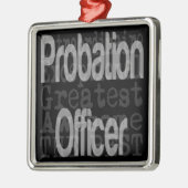 Probability Officer Extraordinaire Metalen Ornament (Links)