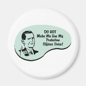 Probability Officer Voice Magneet (Voorkant)