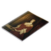 Probable portret van Nell Gwynne (1650-87), mistre Notitieboek (Linkerzijde)