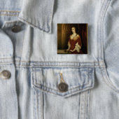 Probable portret van Nell Gwynne (1650-87), mistre Vierkante Button 5,1 Cm (In situ)