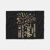 Probably Just Going To Jingle Some Of The Way For  Fleece Deken (Voorkant (Horizontaal))