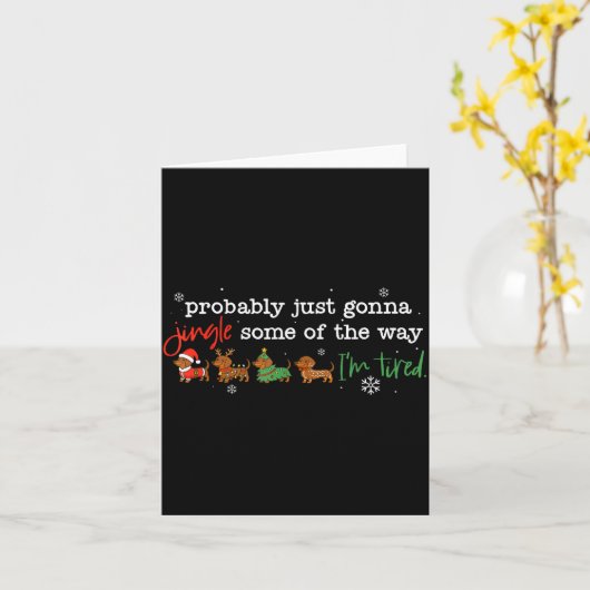 Probably Just Going To Jingle Some Of The Way For Kaart (Gele Bloem)