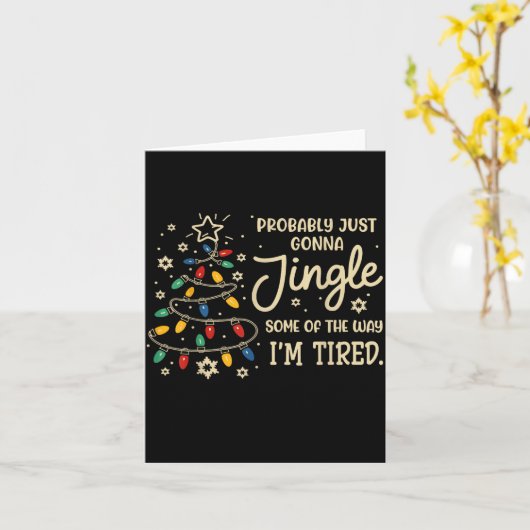 Probably Just Going To Jingle Some Of The Way For  Kaart (Gele Bloem)