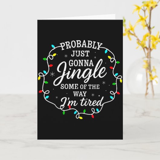 Probably Just Going To Jingle Some Of The Way For Kaart (Gele Bloem)