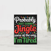 Probably Just Going To Jingle Some Of The Way Funn Kaart (Voorkant)