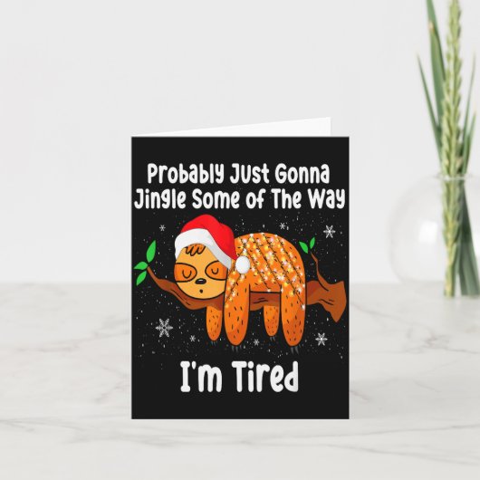 Probably Just Going To Jingle Some Of The Way Funn Kaart (Voorkant)