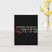 Probably Just Gonna Jingle Some Of The Way I'm Tir Kaart (Gele Bloem)