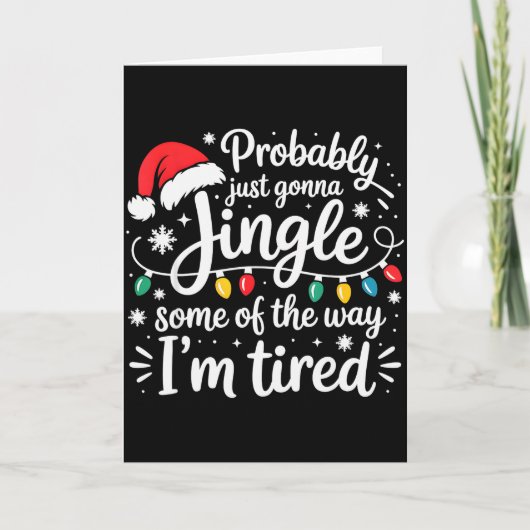 Probably Just Gonna Jingle Some Of The Way I'm Tir Kaart (Voorkant)