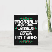 Probably Just Gonna Jingle Some Of The Way I'm Tir Kaart (Voorkant)