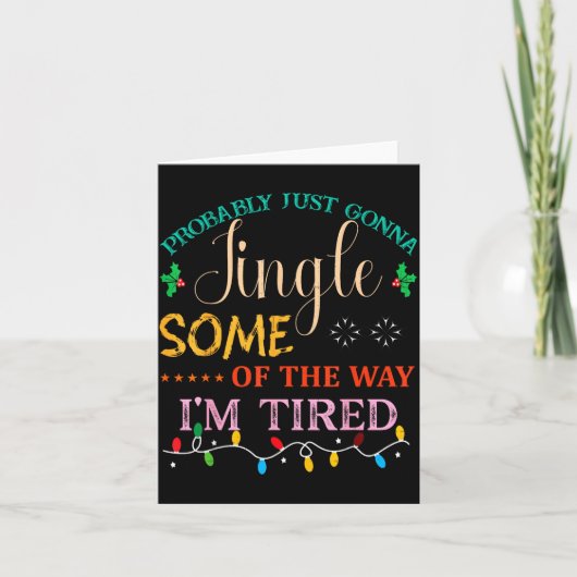 Probably Just Gonna Jingle Some Of The Way I'm Tir Kaart (Voorkant)