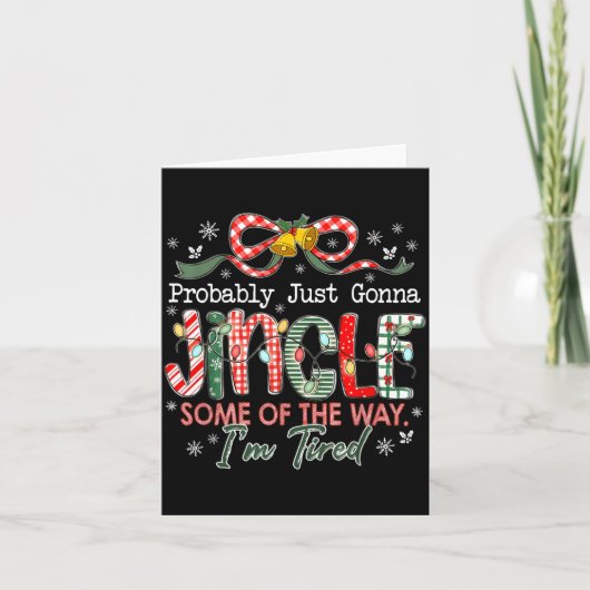 Probably Just Gonna Jingle Some Of The Way I'm Tir Kaart (Voorkant)