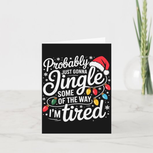 Probably Just Gonna Jingle Some Of The Way I'm Tir Kaart (Voorkant)