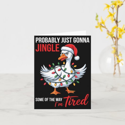 Probably Just Gonna Jingle Some Of Way I'm Tired G Kaart (Gele Bloem)