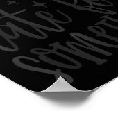 Probably Late For Soing, Funny Sarcastic Quotes Poster (Hoek)